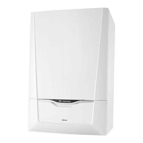 Remeha chaudière murale à condensation gaz + eau chaude sanitaire + plaque calenta ace 28C erp a