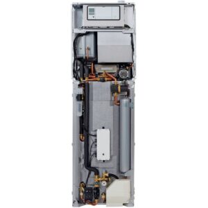 Vaillant chaudière sol à condensation avec boiler solaire encastré aurocompact VSC D 306 erp c C A erp EC A