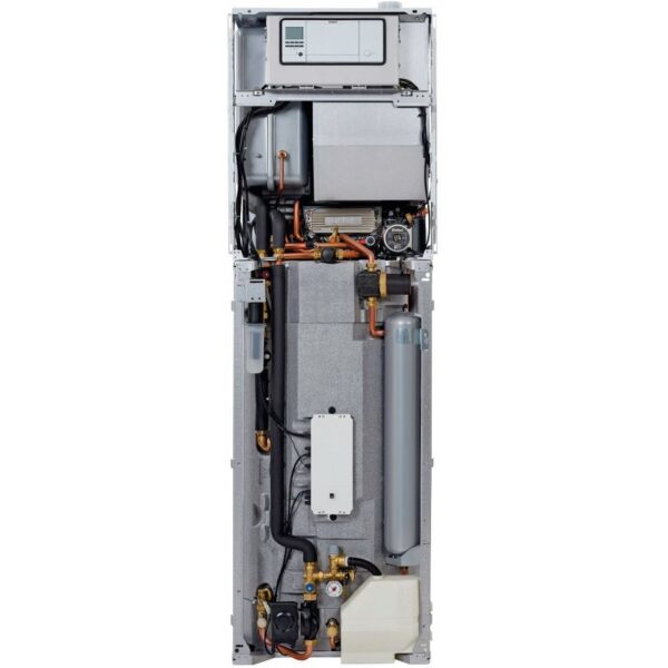 Vaillant chaudière sol à condensation avec boiler solaire encastré aurocompact VSC D 306 erp c C A erp EC A